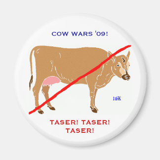 COW KRIG 09! Magnet