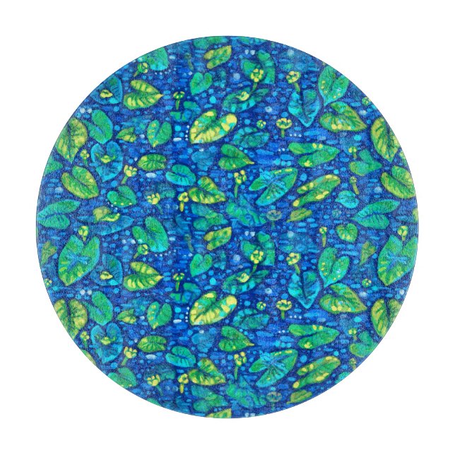 Cow Lilies, Spatterdock Summer Pond-Blommönstret (Framsidan)