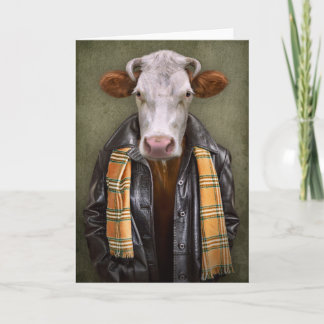 Cow Man Kort