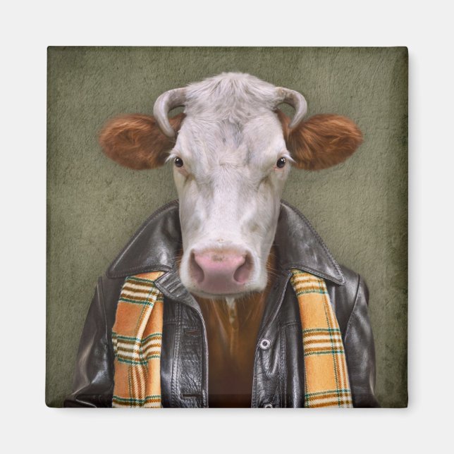 Cow Man Magnet (Framsidan)