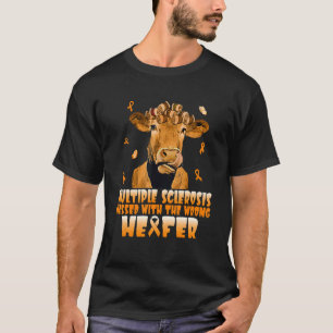 Cow Många Sclerosis som har förmedlats med fel arv T Shirt