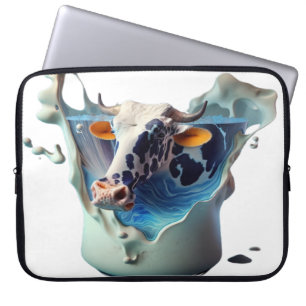 Cow mjölk laptop fodral