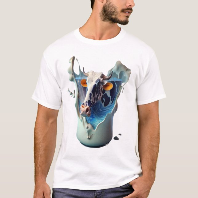 Cow mjölk t shirt (Framsida)
