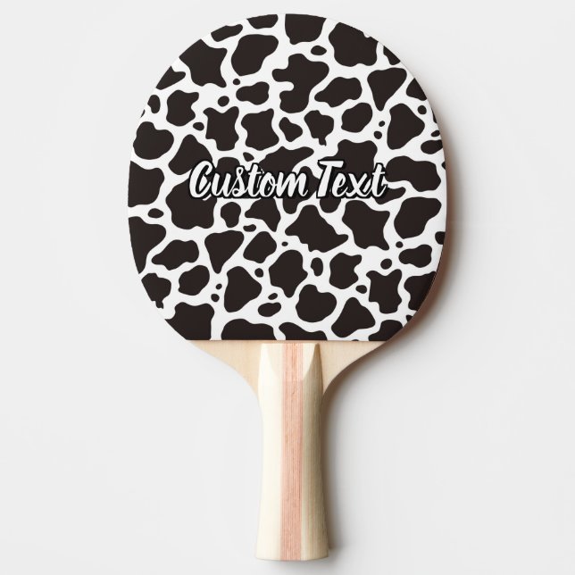 Cow Mönster Ping-Pong Paddle Pingisracket (Framsidan)