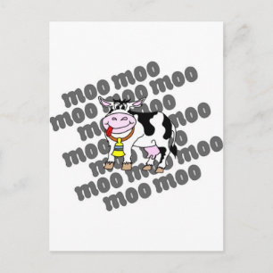 Cow Moo Vykort
