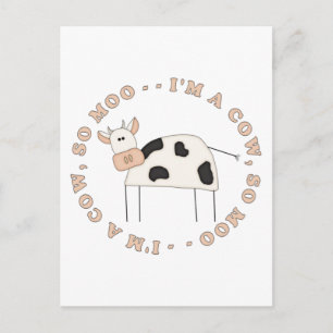 Cow Moo Vykort