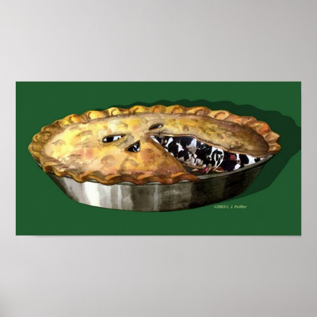 "Cow Paj" Poster (Framsidan)