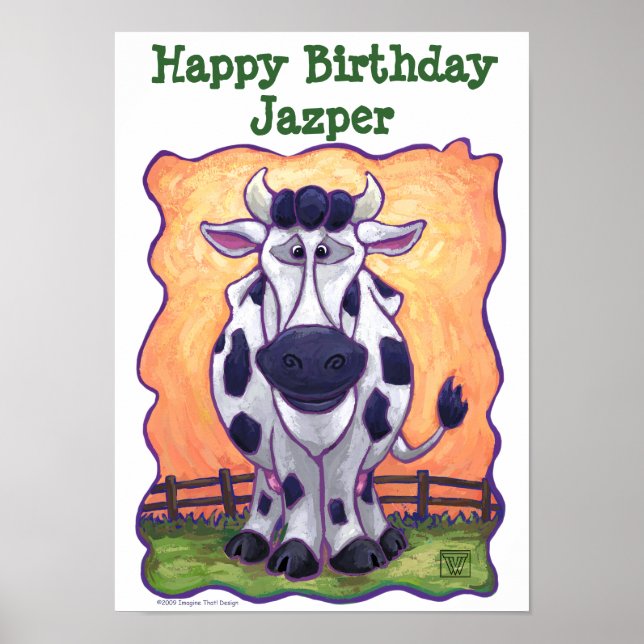 Cow Party Center Poster (Framsidan)