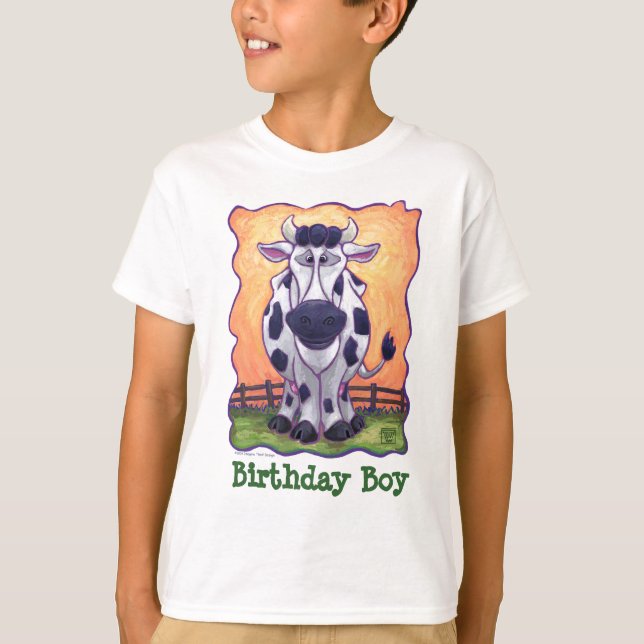 Cow Party Center Tee Shirt (Framsida)