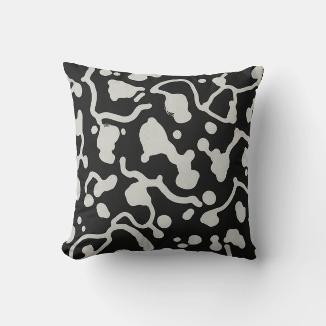 Cow pattern Throw Cushion Kudde (Framsida)