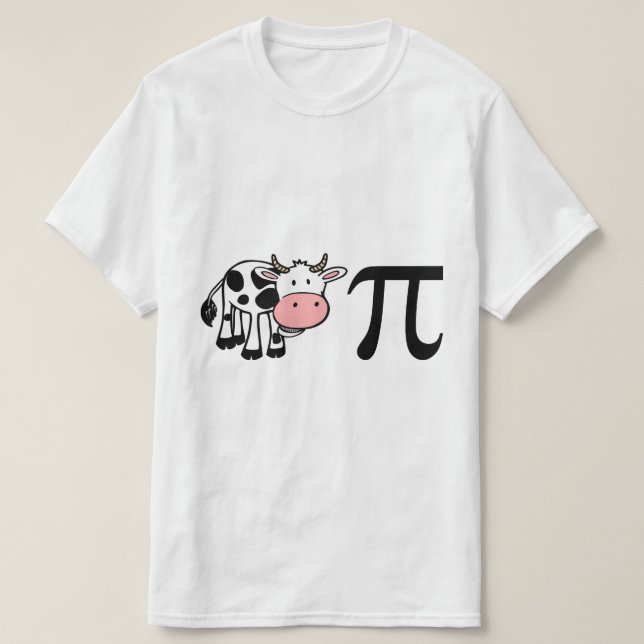 Cow Pi T Shirt (Design framsida)
