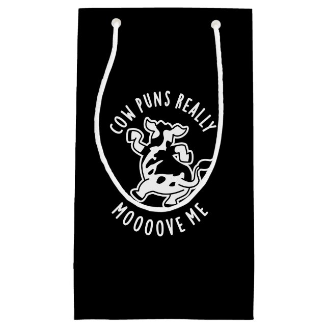 Cow Puns Verkligen Moove Me Funny Animal Pun Mörk  (Framsidan)