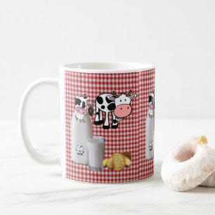 Cow Red Play Bread Mugg