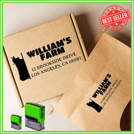 Cow-servergrupp - affärsspecifik Returadress för c Självfärgande Stämpel