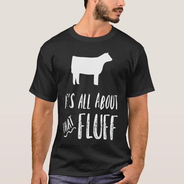 Cow Showing T Shirt (Framsida)