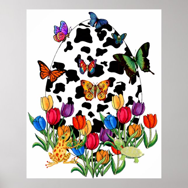 Cow Skin, Påskägg Poster (Framsidan)