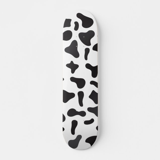 Cow Skin Struktur Mini Skateboard Bräda 18,5 Cm (Framsida)