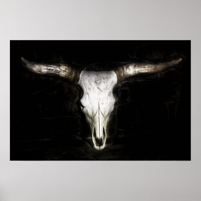 Cow Skull Poster (Framsidan)