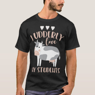 Cow Teacher T Shirt