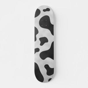 Cow Vild Animal Mönster Mini Skateboard Bräda 18,5 Cm