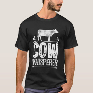 Cow Whisperer Hoodie Cows Farm Funny Farmer Farmin T Shirt