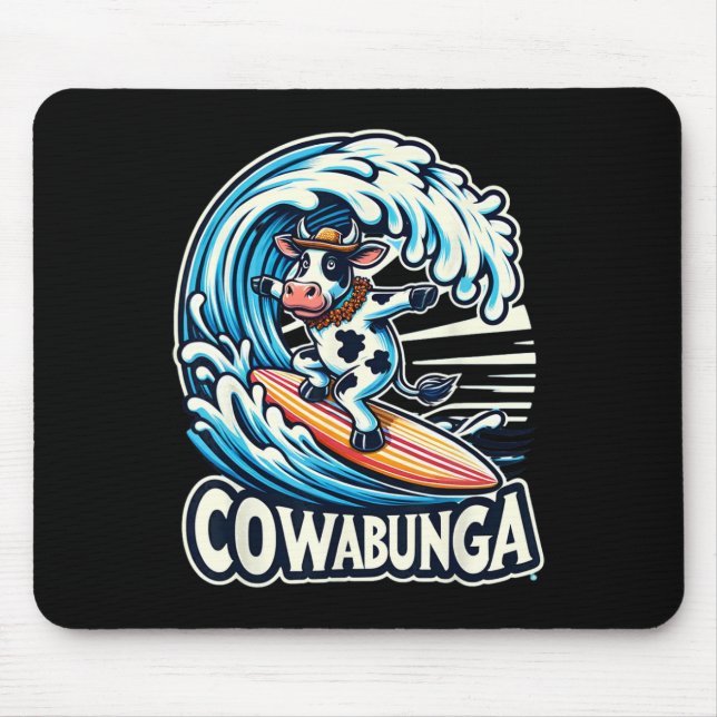 Cowabunga Beach Surfing Ko Surfingbräda Surfbräda Musmatta (Framsidan)