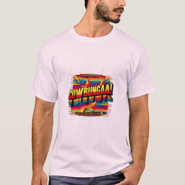 Cowabunga T Shirt (Framsida)