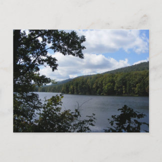 cowaner gap state park pennsylvania sjö träd vykort