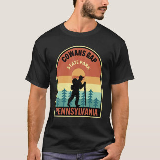 Cowans Gap State Park Pennsylvania Retro Vandring T Shirt