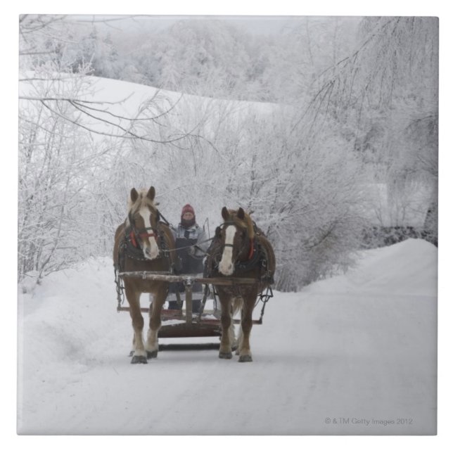 Cowansville Quebec, Kanada Kakelplatta (Framsidan)