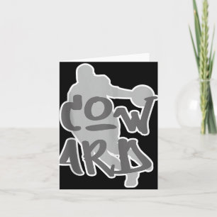 Coward Amazing Basketball Inspirerar Fan Tank Top Kort