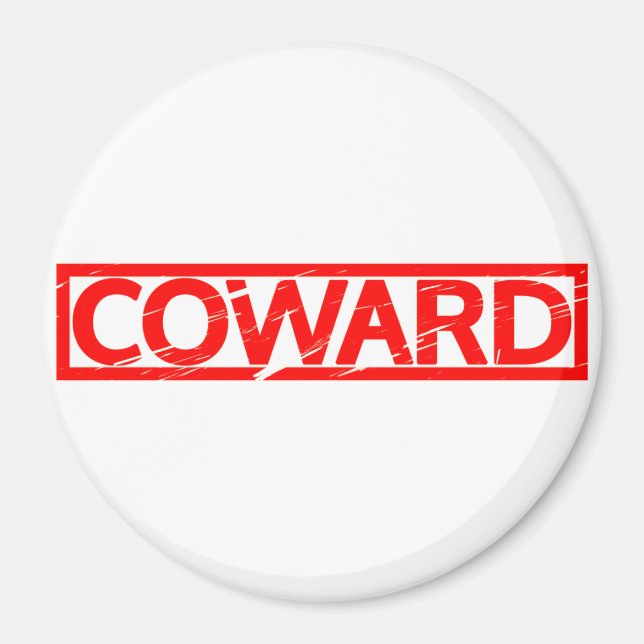 Coward Frimärke Magnet (Framsidan)