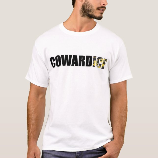 COWARD-ICE T SHIRT (Framsida)