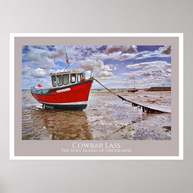Cowbar Lass, Lindisfarne Poster (Framsidan)