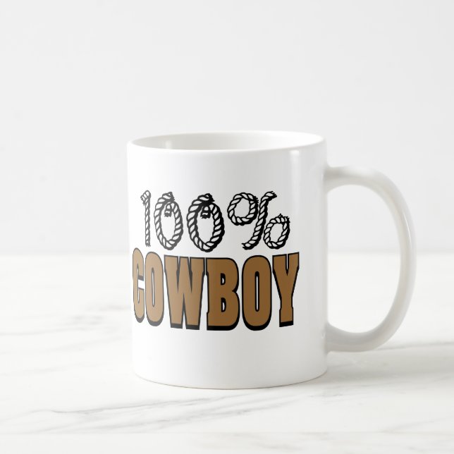 Cowboy 100% kaffemugg (Höger)