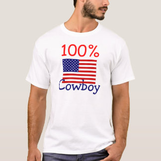 Cowboy 100% t shirt