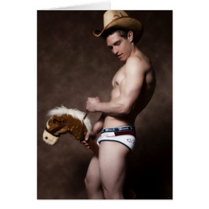Cowboy 42067a hälsningskort