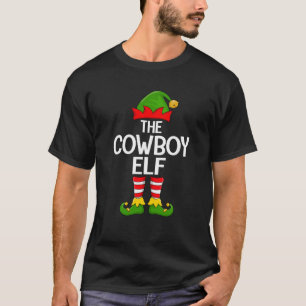 Cowboy Alv Jul Matchande Familj Alv Squad Jul T Shirt