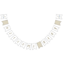 Cowboy Baby Shower Land Western Blue Boy Vimplar