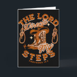 Cowboy Bible Scripture Verse Western Country Jesus Kort<br><div class="desc">Cowboy Bible Scripture Verse Western Country Jesus Faith</div>