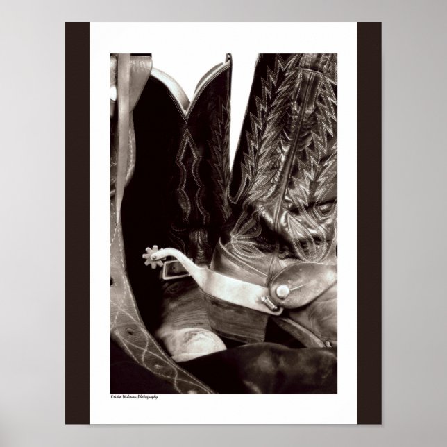 Cowboy Boots 11 x 14 Poster (Framsidan)