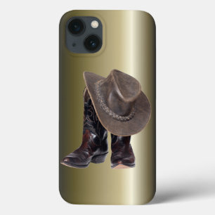 Cowboy Boots and Hat
