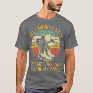 Cowboy Boots Hat Sand in my Boots T Southern Weste Shirt