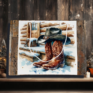 Cowboy Boots på Front Porch-jul