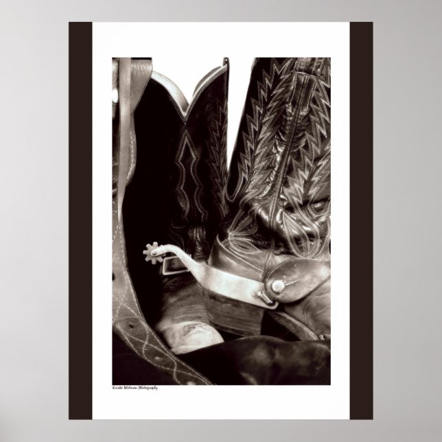 Cowboy Boots Poster (Framsidan)