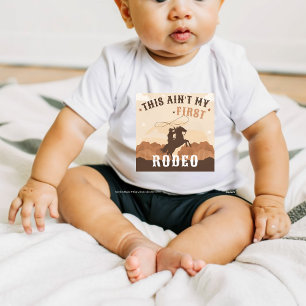 Cowboy Boots T-Shirt, första rodeo-te T Shirt