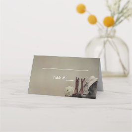 Cowboy Boots Westerna miljökort Bröllop Ställe Placeringskort