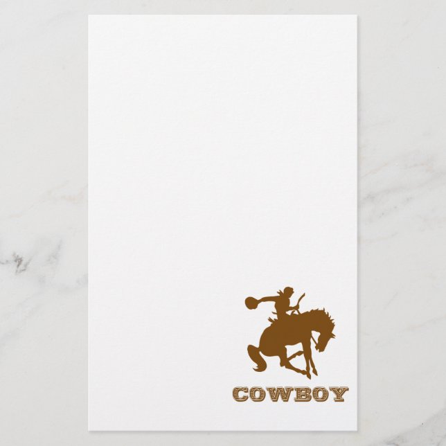 Cowboy Brevpapper (Framsida)