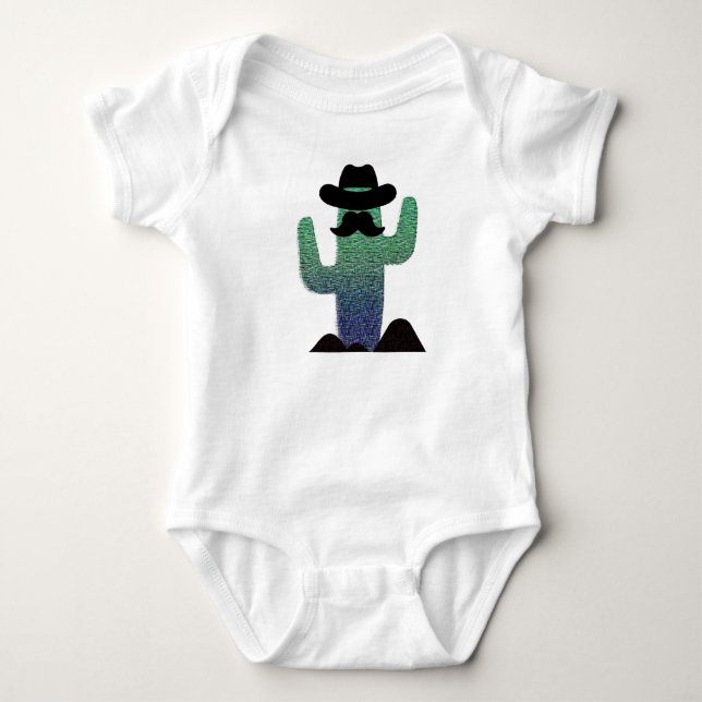 Cowboy Cactus T-shirt (Framsida)