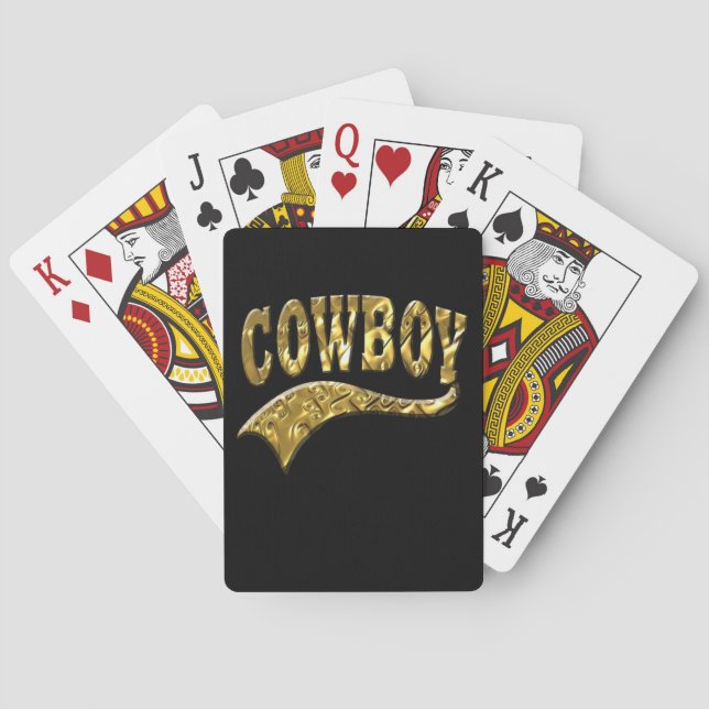 Cowboy Casinokort (Baksidan)